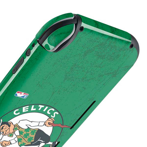 NBA Boston Celtics Green Primary Logo Nintendo Switch Lite Skin
